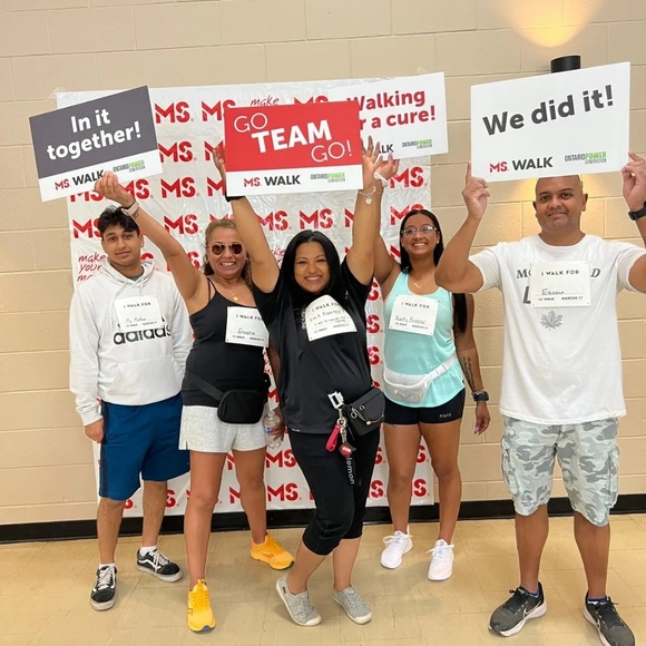 Hand Painted Ornament To Support Multiple Sclerosis - Picture 6 of 6